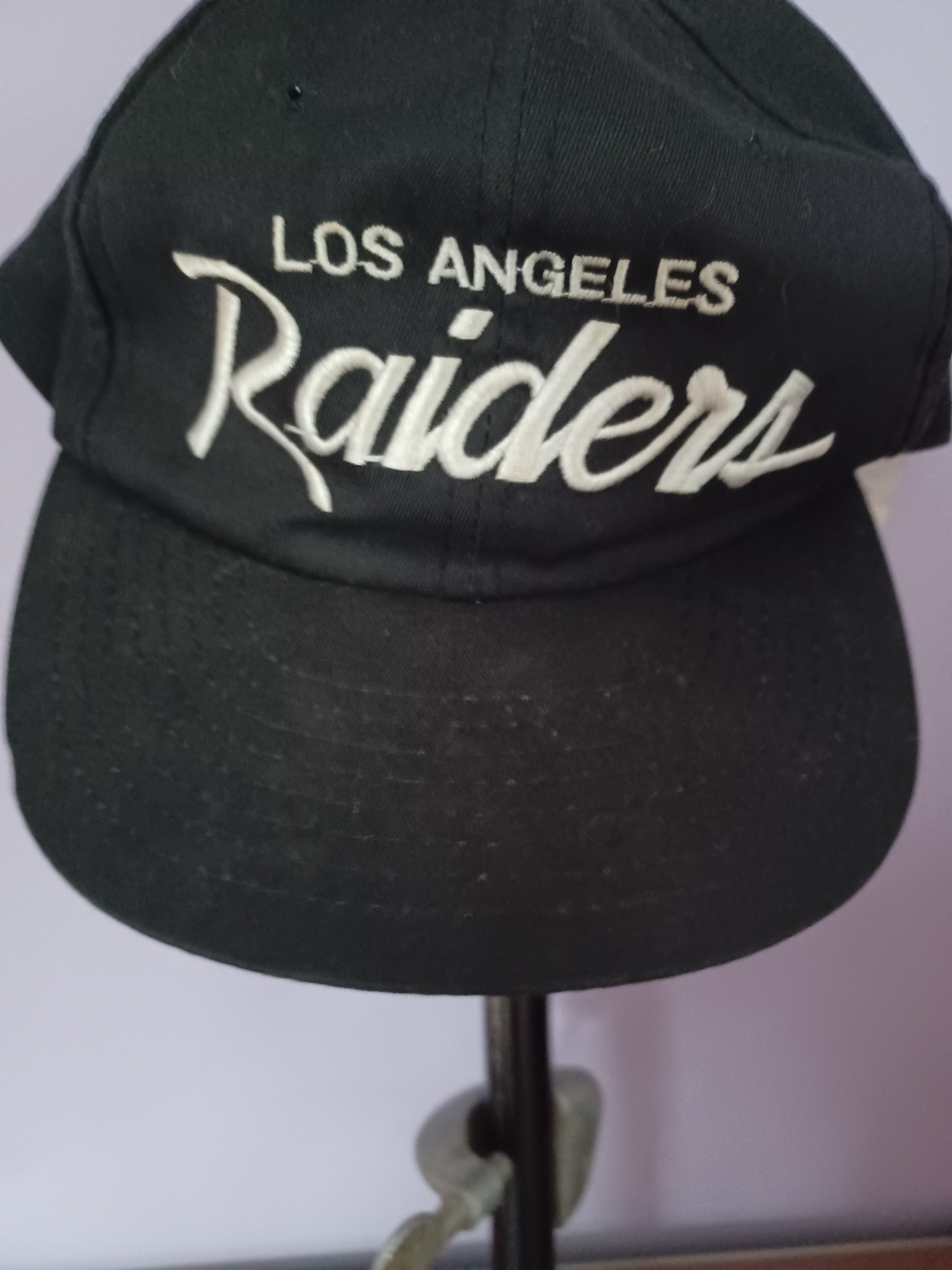 Vintage Los Angeles Raiders Sports Specialties Script Hat